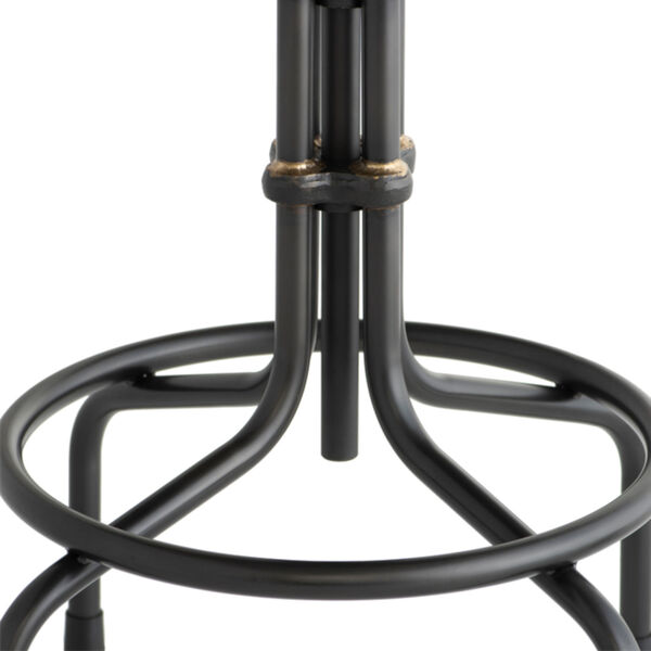 Brown and Black Adjustable Stool, image 4
