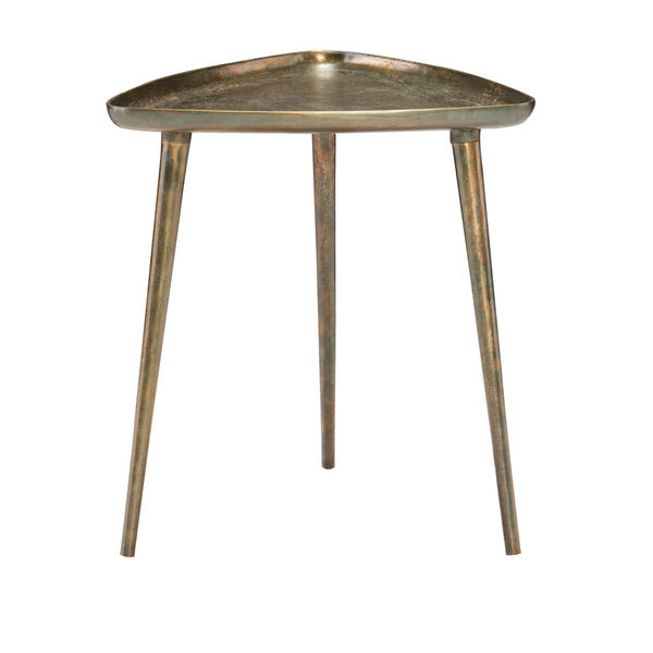 Buckley Antique Brass End Table, image 2