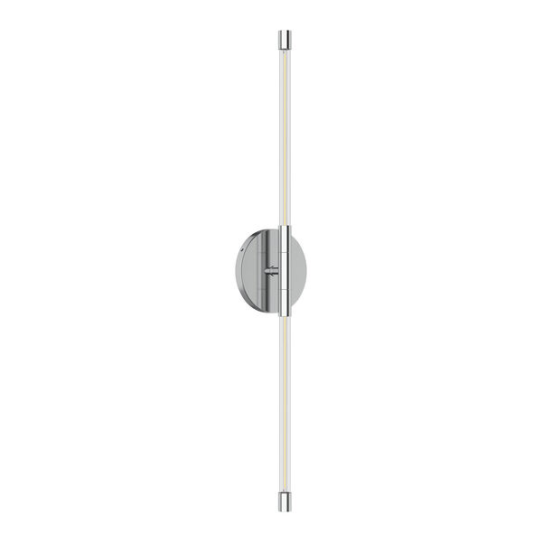 Motif Chrome 26-Inch LED Wall Sconce, image 1