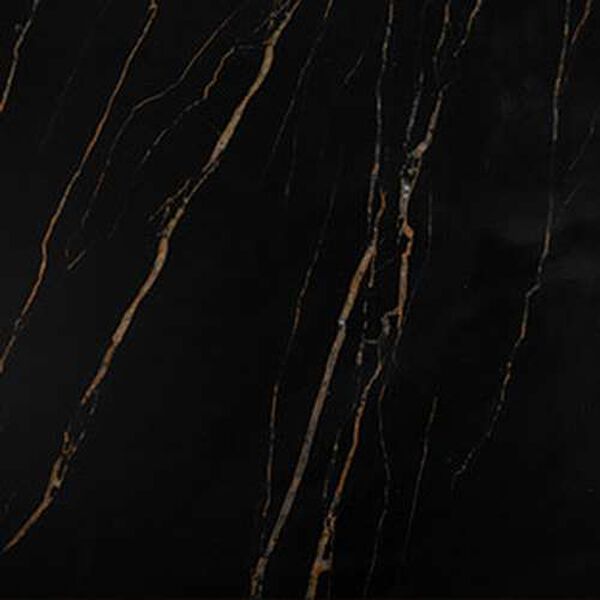 Luton Black Granite Quartz Wenge Side Table, image 3
