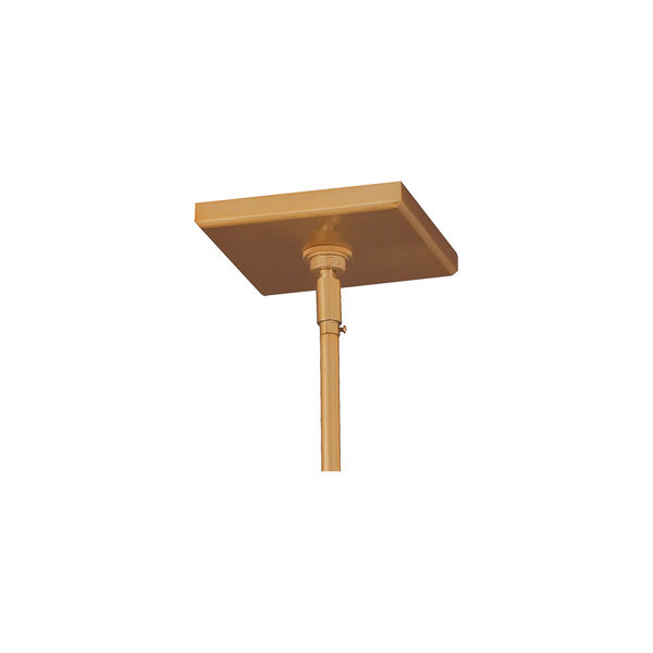 Conant Gilded Satin Brass 13-Inch Four-Light Pendant, image 3