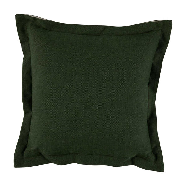 Mallard Light 22 x 22 Inch Pillow with Linen Double FLange, image 2