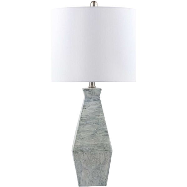 Tampa White , Gray One-Light Table Lamp, image 1