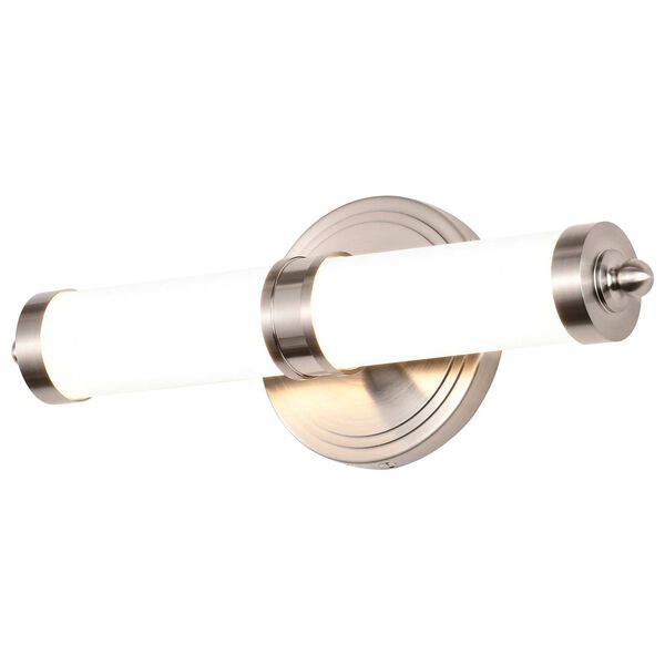 Kagen Brushed Nickel 14-Inch Integrated LED Bath Strip, image 2