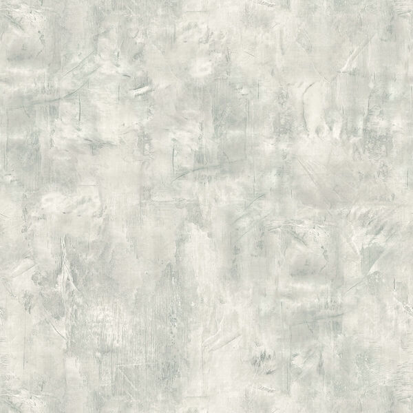 Living with Art Gray and White Stucco Faux Unpasted Wallpaper, image 1