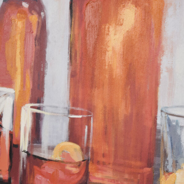 Bottle Orange 40 x 40 Inch Wall Art, image 5