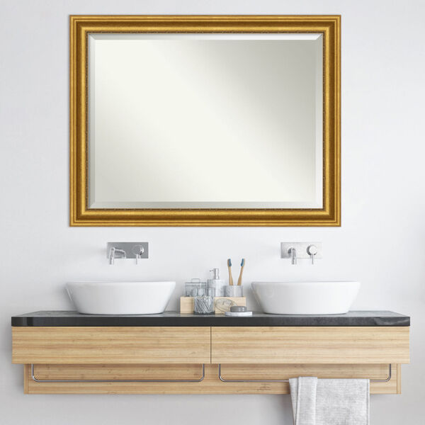 Parlor Gold Bathroom Vanity Wall Mirror, image 6