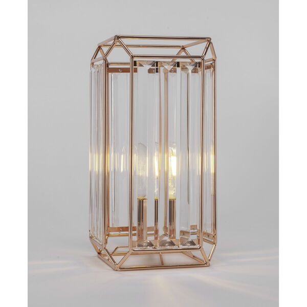 Genesis Copper Eight-Inch LED Table Lamp, image 1
