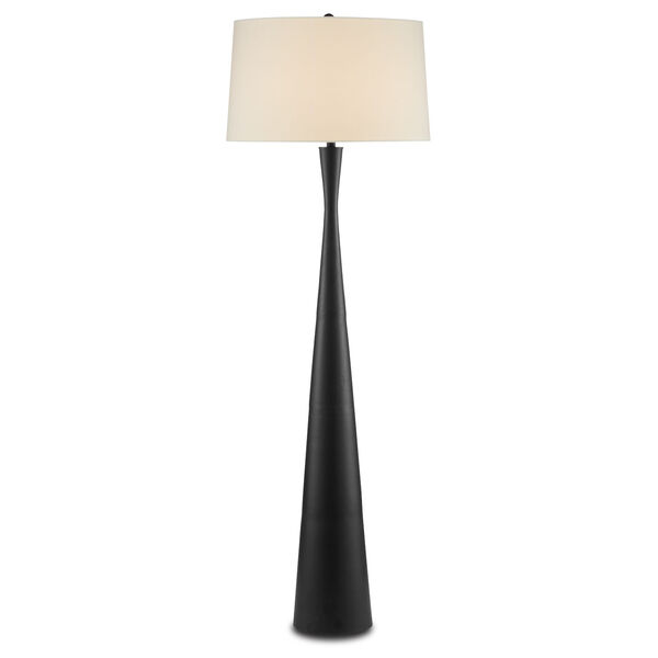 Montenegro Matte Black One-Light Floor Lamp, image 1