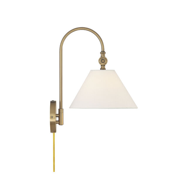 Lowry Natural Brass 16-Inch One-Light Wall Sconce, image 5