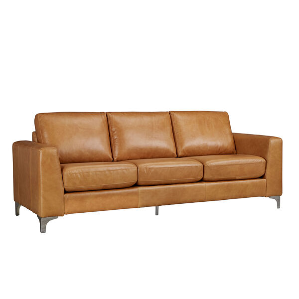 Galindo Leather Sofa, image 2