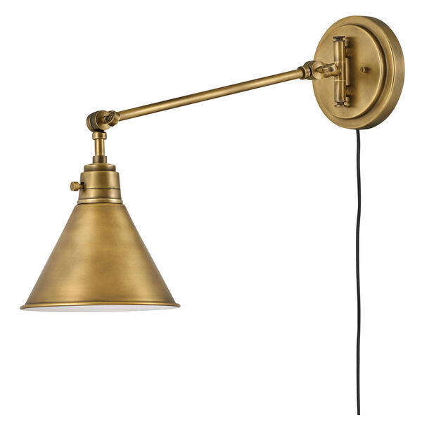 Arti Heritage Brass Eight-Inch One-Light Wall Sconce, image 2