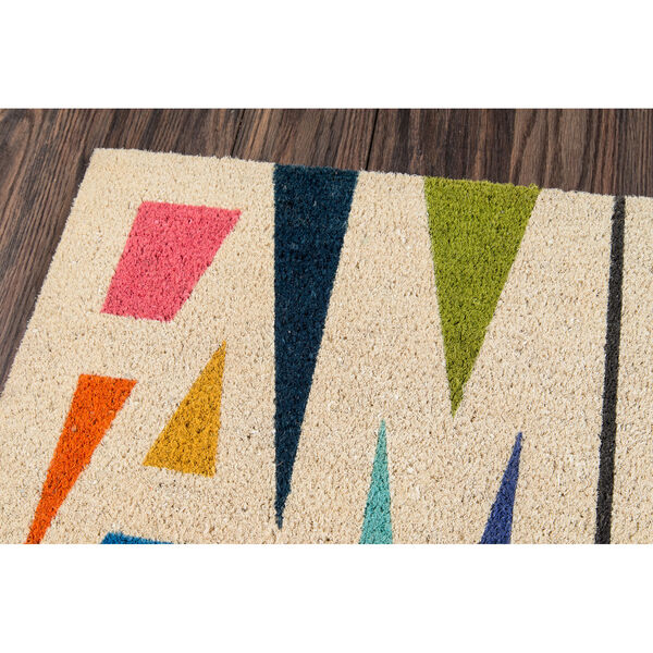 Aloha Family Multicolor Rectangular: 1 Ft. 6 In. x 2 Ft. 6 In. Rug, image 2