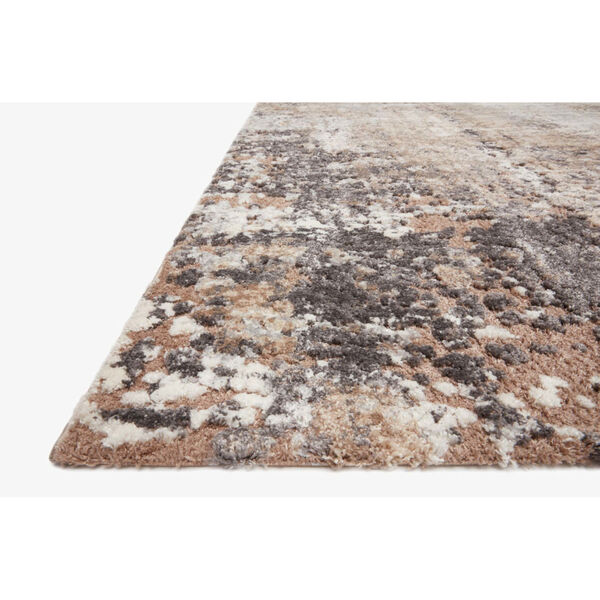 Theory Taupe Gray Runner: 2 Ft. 7 In. x 13 Ft., image 2