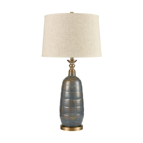 Redmond Brown Antique Brass One-Light Table Lamp, image 2