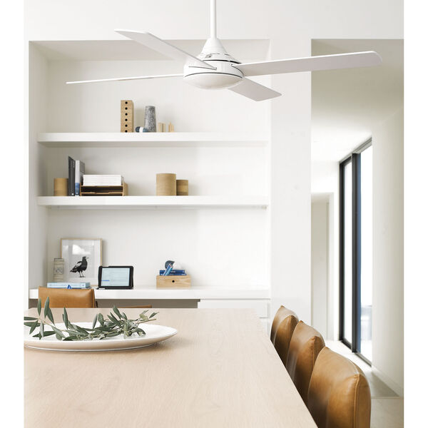 Airlie II White 52-Inch Ceiling Fan, image 3