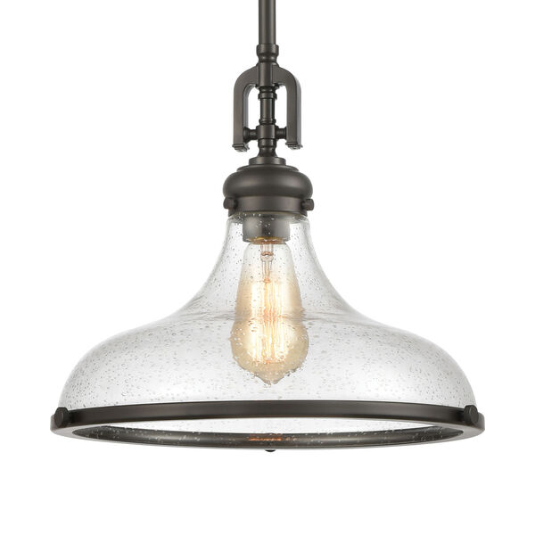 Rutherford Oil Rubbed Bronze One-Light Pendant, image 5
