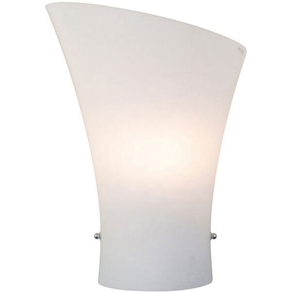 Conico Frost White Single-Light Wall Sconce, image 1