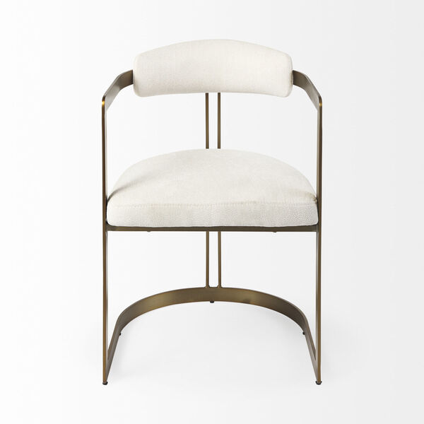 Hoskins Cream and Gold Dining Chair, image 2