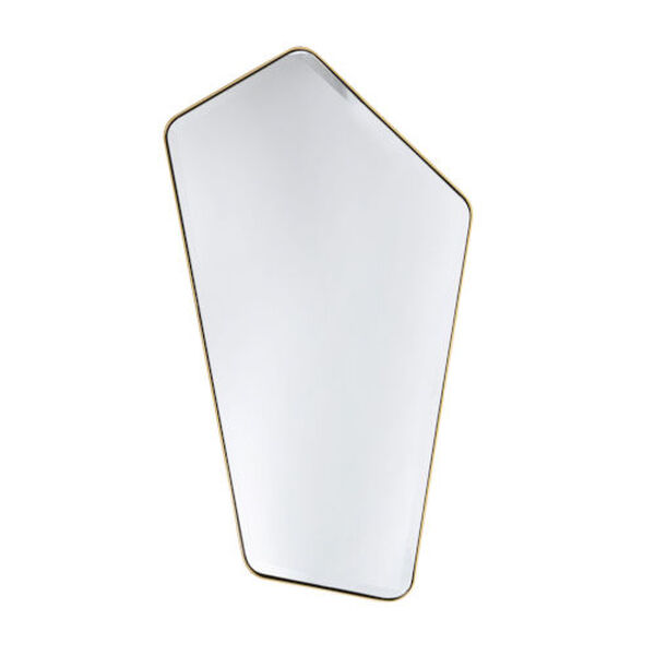 The Fun Trap Gold 22 x 40 Inch Beveled Wall Mirror, image 2