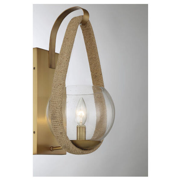 Ashe Warm Brass One-Light Wall Sconce, image 6