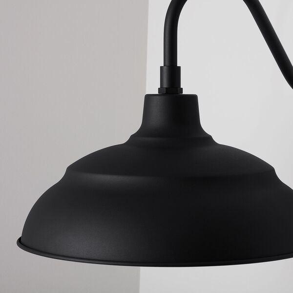 RLM Black 17-Inch One-Light Outdoor Hanging Pendant, image 3