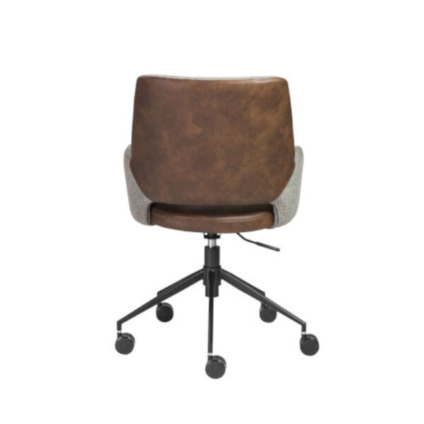 Emerson Gray Leatherette Tilt Office Chair, image 4