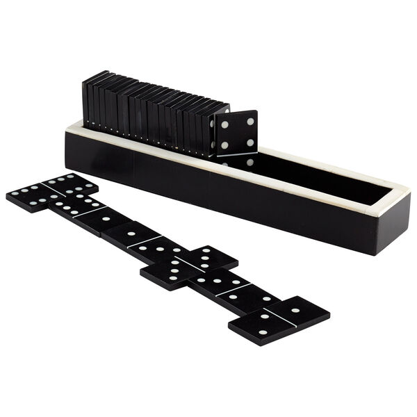 Black and White Dominoes Decoration, image 1