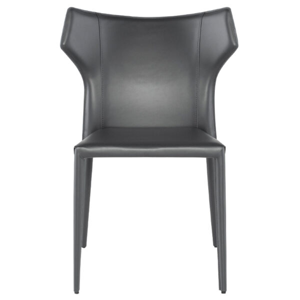 Wayne Dark Gray Dining Chair, image 2