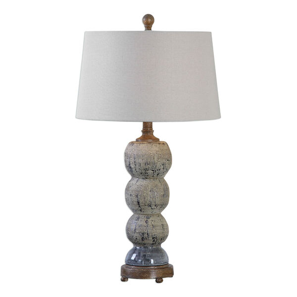 Amelia Textured Ceramic Lamp, image 1