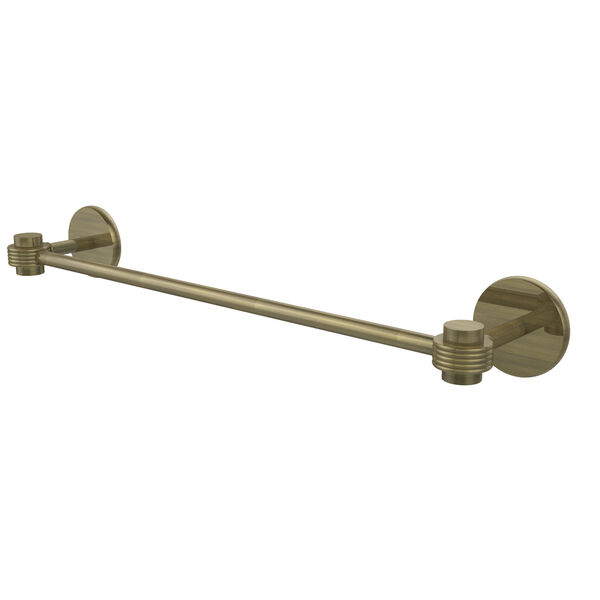 Satellite Orbit One Collection 24-Inch Towel Bar with Groovy Accents, image 1