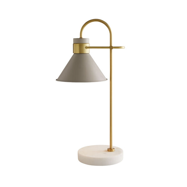 Lane Taupe and White One-Light Table Lamp, image 4