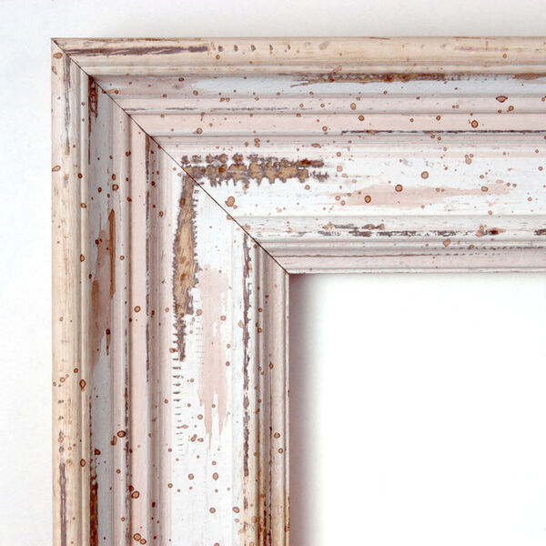 Alexandria White 23W X 29H-Inch Bathroom Vanity Wall Mirror, image 2