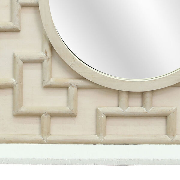Finbar White Wall Mirror, image 3