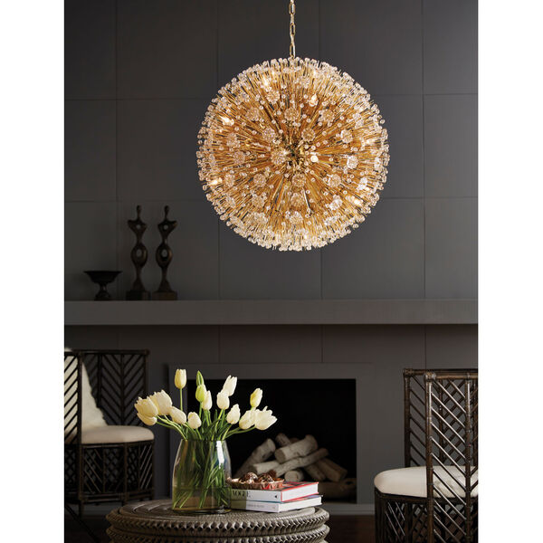 White and Gold 16-Light 2 Large Lolita Chandelier, image 5