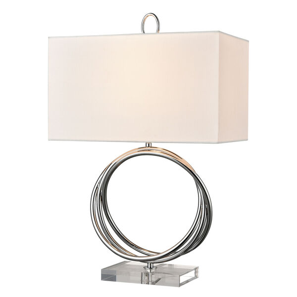 Eero Chrome One-Light Table Lamp, image 1