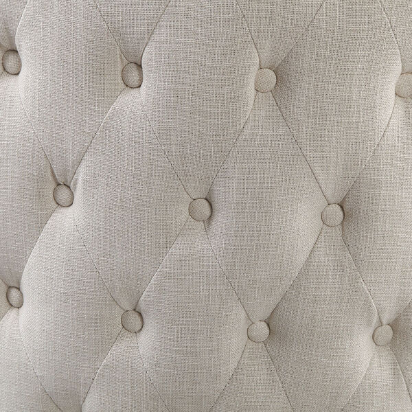 Donya White Accent Chair, image 2