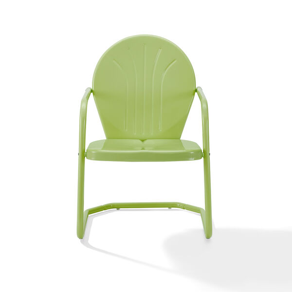 Griffith Key Lime Steel Outdoor Chair, image 1