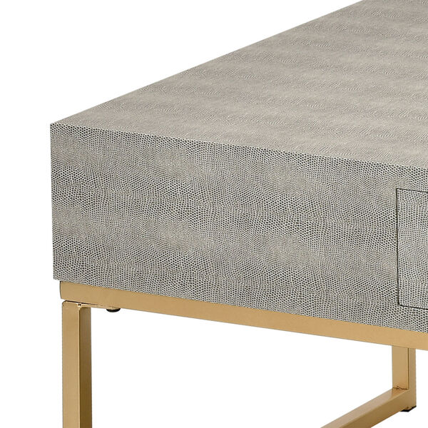 Les Revoires Grey with Gold Coffee Table, image 3