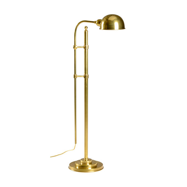 Gold One-Light 1 Essex Floor Lamp, image 1