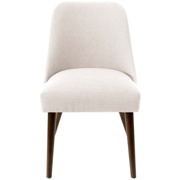 Linen Talc 33-Inch Dining Chair, image 2