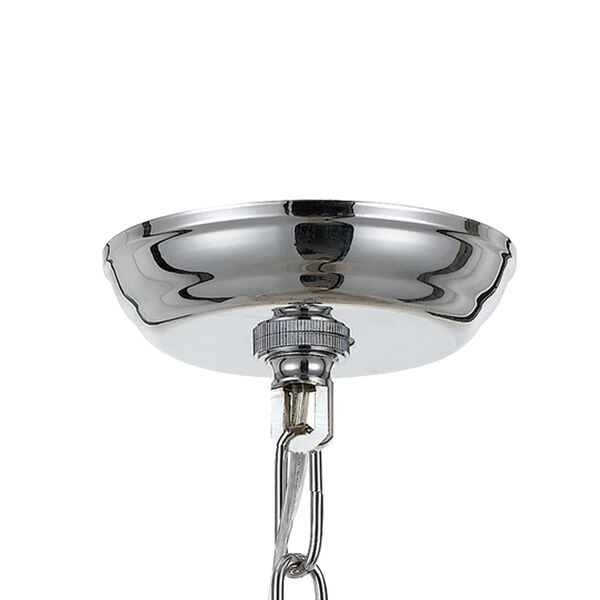 Othello Polished Chrome 13-Inch Three-Light Chandelier, image 3