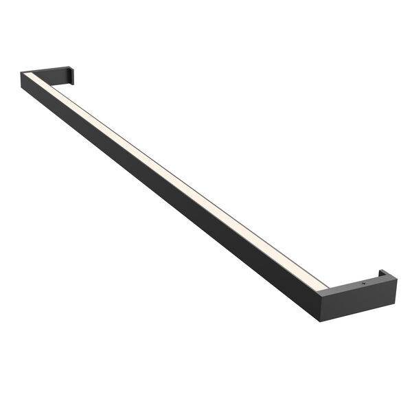 Thin-Line Satin Black LED 36-Inch Wall Bar, image 1