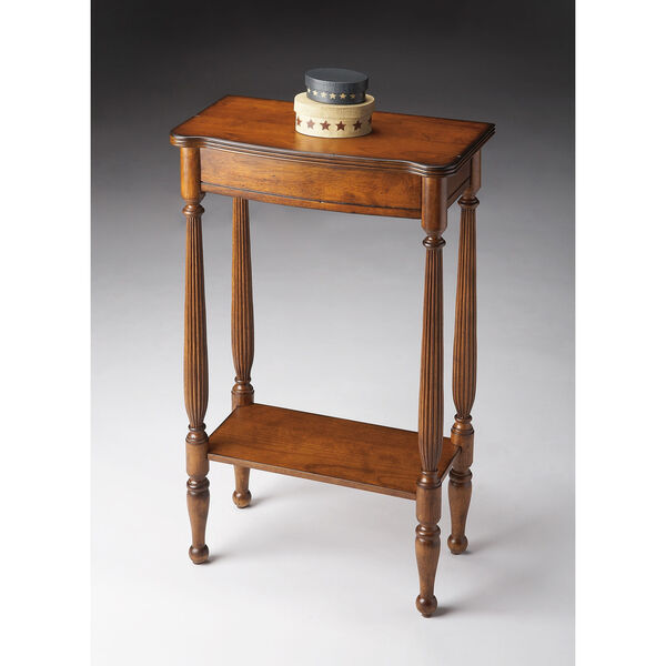 Whitney Antique Cherry Console Table, image 1