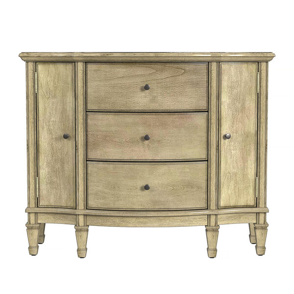 Sheffield Antique Beige Accent Cabinet with Drawers, image 2