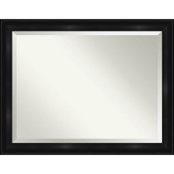 Black 46W X 36H-Inch Bathroom Vanity Wall Mirror, image 1
