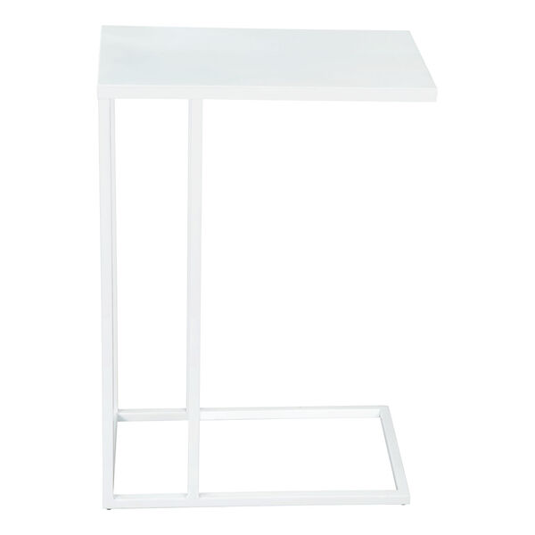 Atom White Side Table, image 3