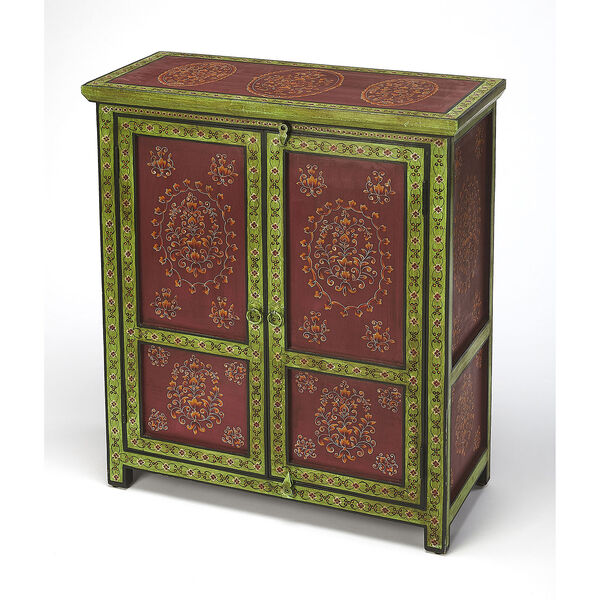 Artifacts Multicolor Disha Hand Painted Chest, image 1