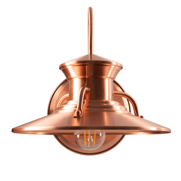 Budapest Copper Single Light Outdoor Wall Mount, image 2