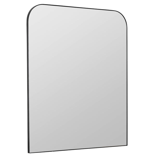 Brendan Matte Black 40 x 34-Inch Wall Mirror, image 3